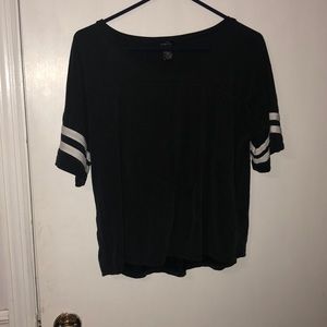Rue 21 black crop top